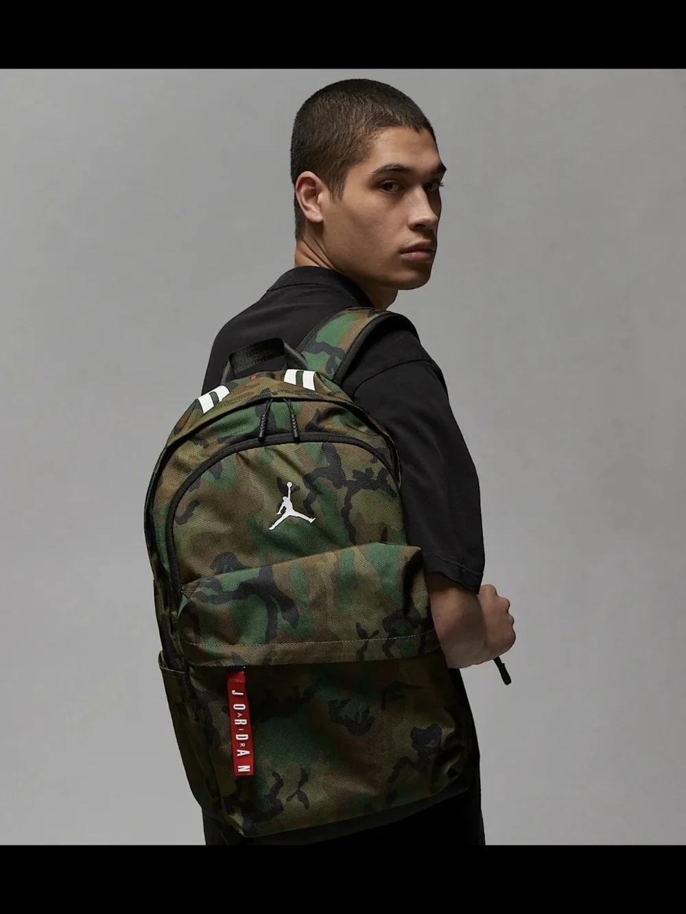 Jordan Camo Backpack - Green Camouflage